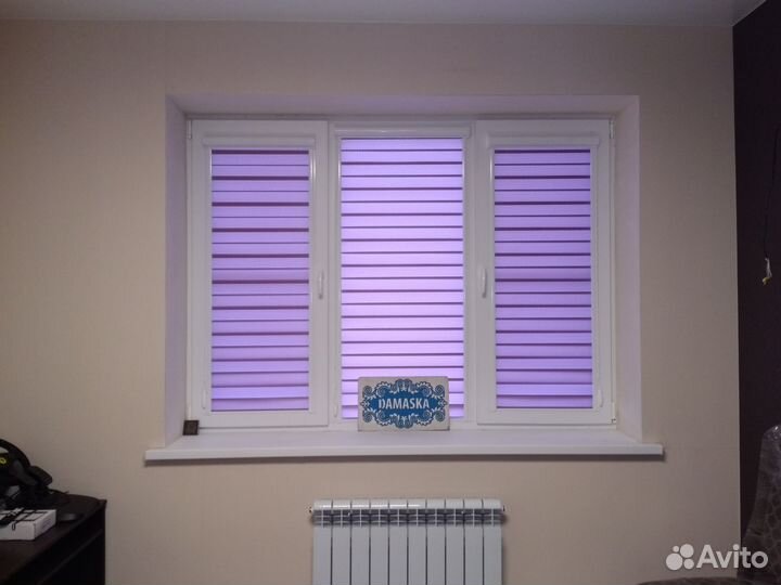 Рулонные кассетные шторы жалюзи модель Восхищение