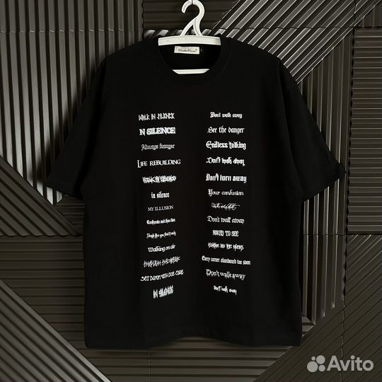 Undercover x Joy Division Lyrics Футболка Оригинал