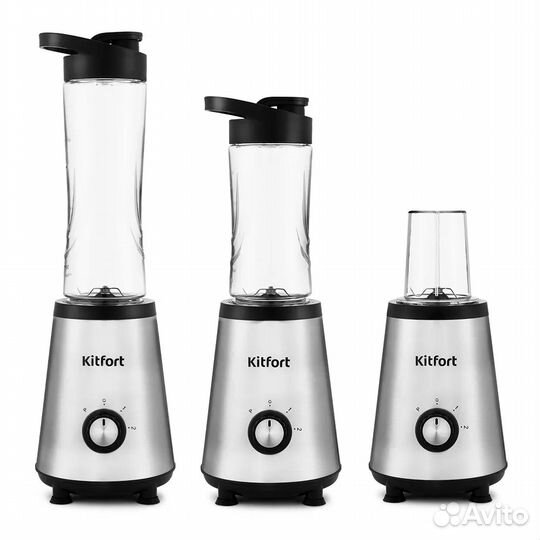 Блендер стационарный Kitfort кт-1340-3 серебристый