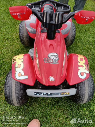 Детский электро квадроцикл бу