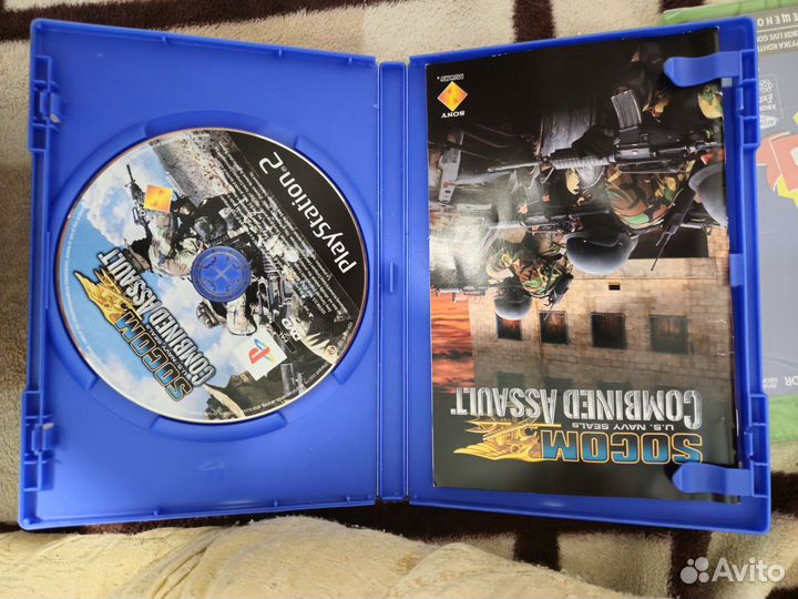 Диски ps2 Socom и MidnightClub3
