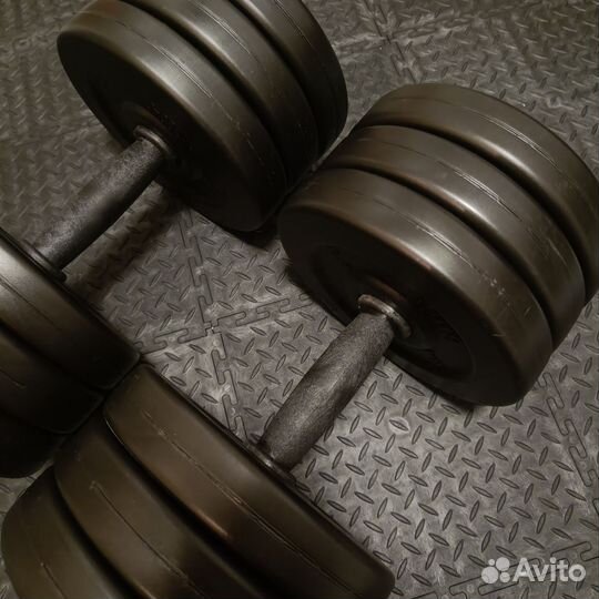 Гантели 2 по 15 кг. Новые. Упаковка заводская