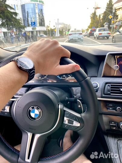 M руль BMW F10 подогрев+блок