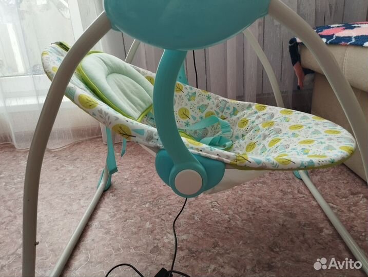 Детские электронные качели для новорожденных