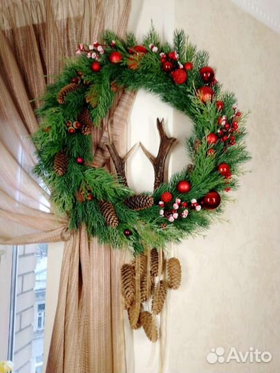 Венок новогодний