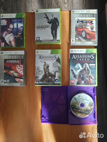 Диски на xbox 360