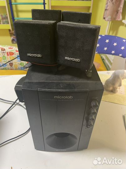 Акустические колонки 5.1 microlab m-1700