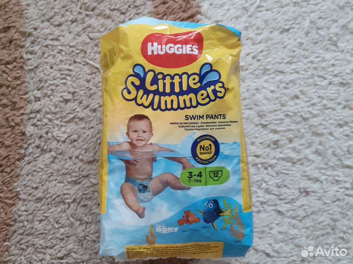 Подгузники-трусики для плавания Huggies
