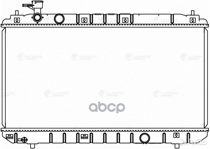 Радиатор охл. для а/м Lifan X60 (11) 1.8i M/ LRc