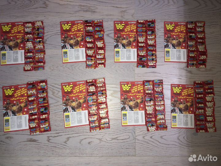 Жевательная резинка World Wrestling 90е реслинг