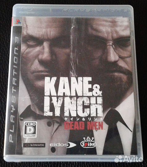 Kane & Lynch Dead Men PS3 (Japan)