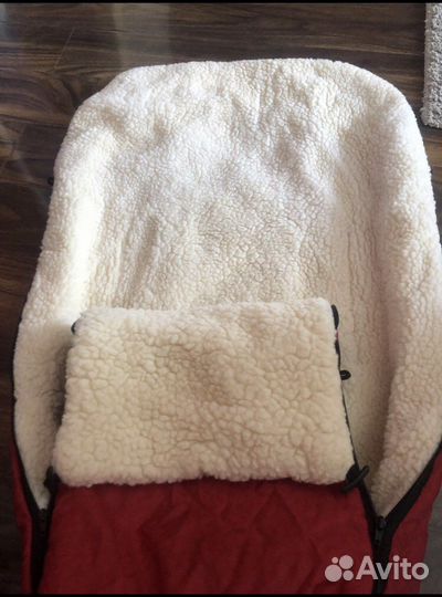 Зимний конверт в коляску