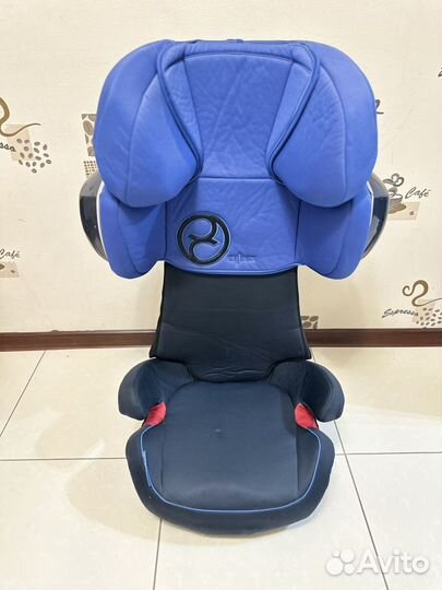 Детское автокресло cybex solution x2 fix 15-36 кг