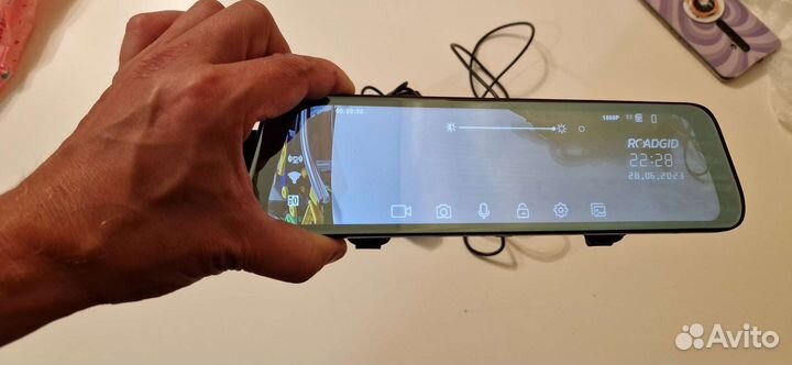 Зеркало-видеорегистратор Roadgid Blick Wi-Fi gps