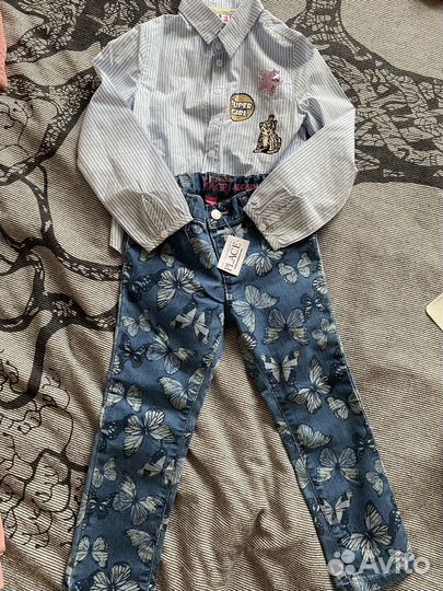 Одежда для девочки пакетом на 3-4 года