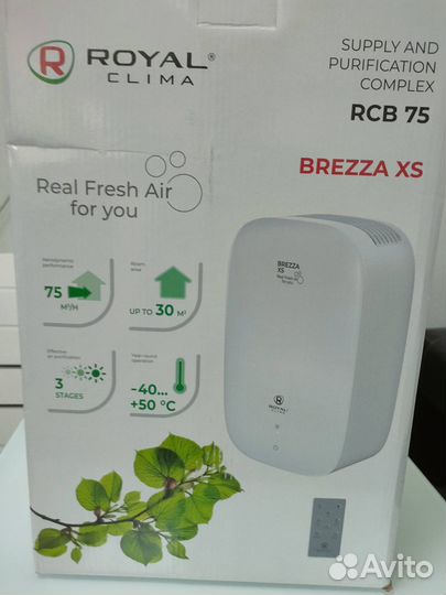 Приточная вент. установка Royal Clima RCB 75