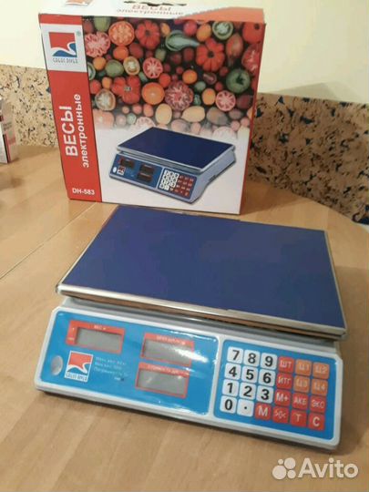 Весы считают штуки