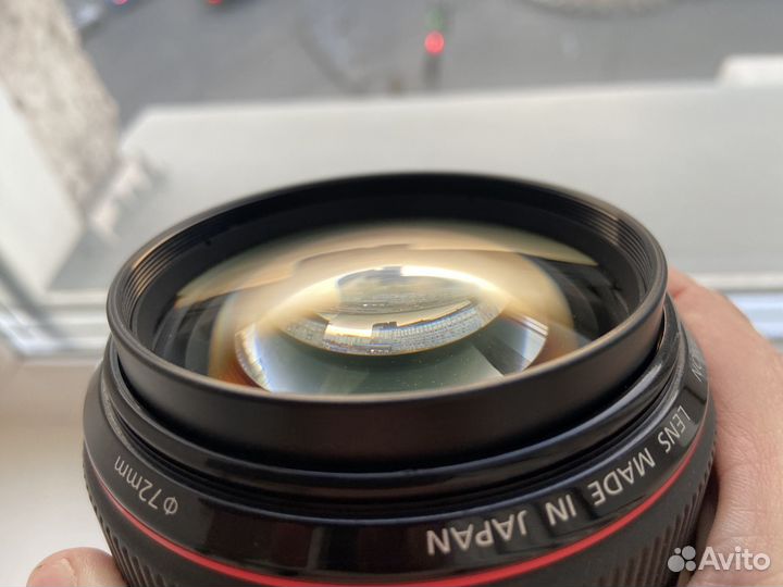 Объектив Canon ef 85mm f 1.2L II usm