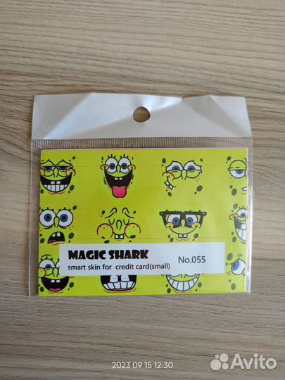 Наклейка на карту