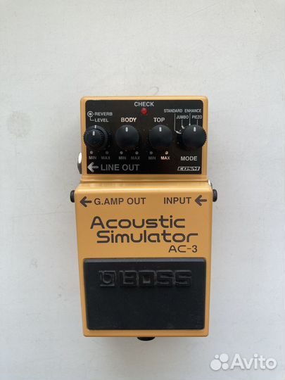 Гитарная педаль Boss AC-3 Acoustic Simulator