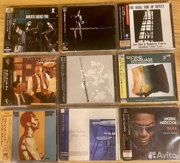 Cd диски фирменные Japan jazz