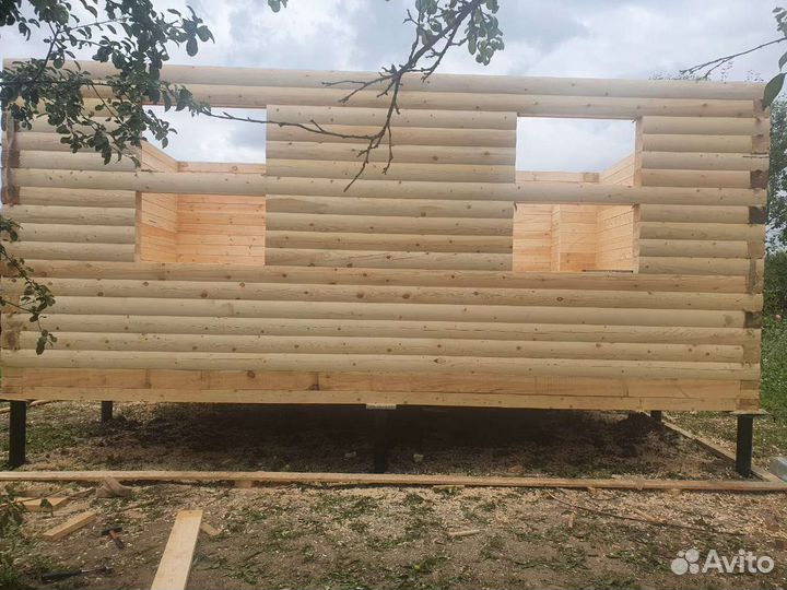 Строительство домов из профилированного бруса