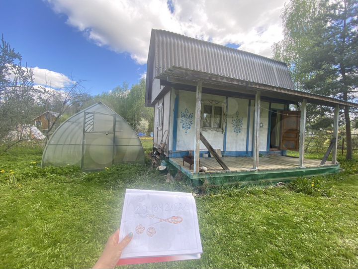 Дача 45 м² на участке 6 сот.