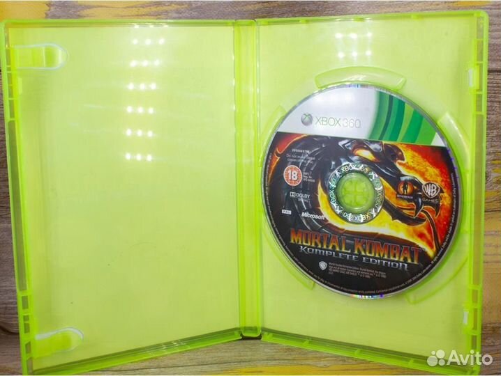 Диск для XBox 360 Mortal Combat Complete Edition