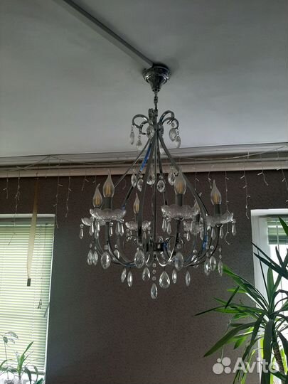 Люстра хрустальная