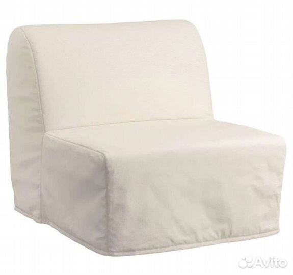Икеа чехол на кресло- кровать ликселе