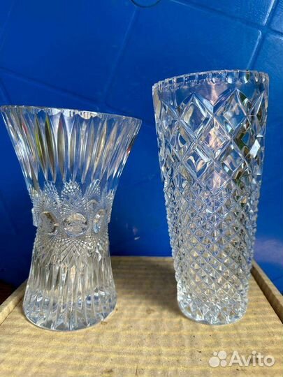 Хрустальная ваза