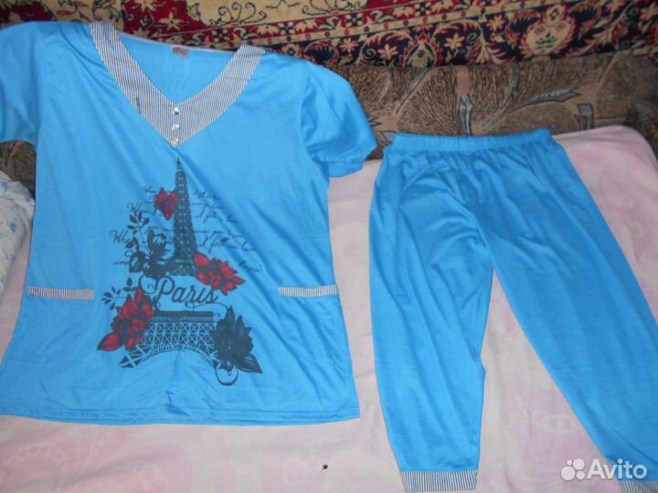 Одежда летняя женская большого размера, р.54-56-58