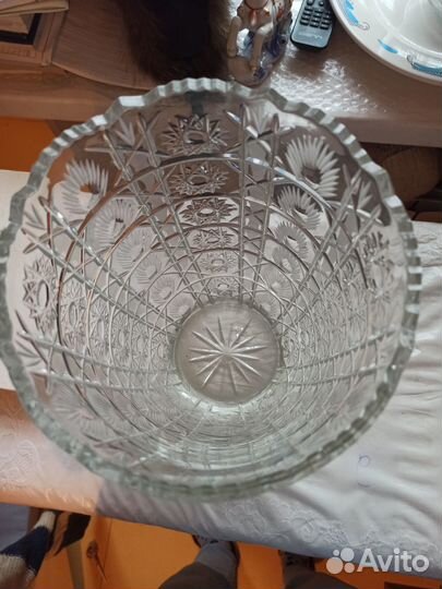 Ваза хрусталь 32 см