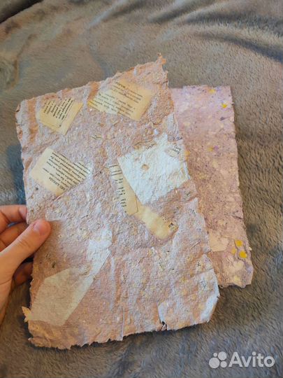 Дизайнерская бумага - ручная работа