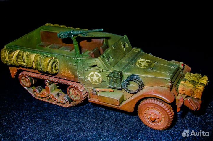 Модель 1/72 бтр M3 США Франция везеринг афтемаркет