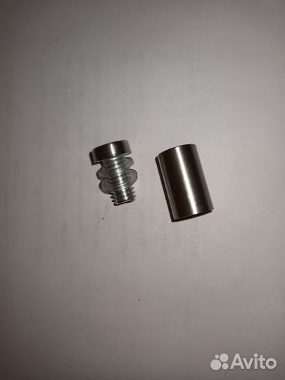 Дистанционный стеклодержатель. 25x12 мм