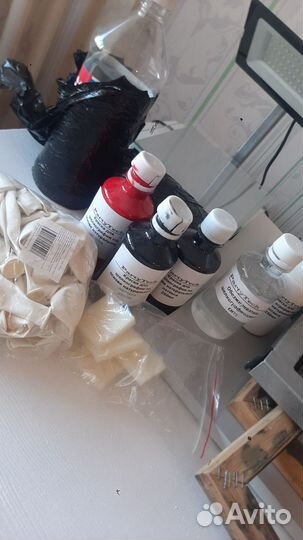 Набор для шелкографии печати на пакетах и шарах