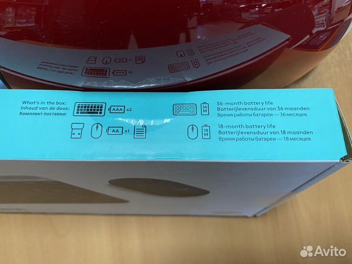 Logitech MK470 русская