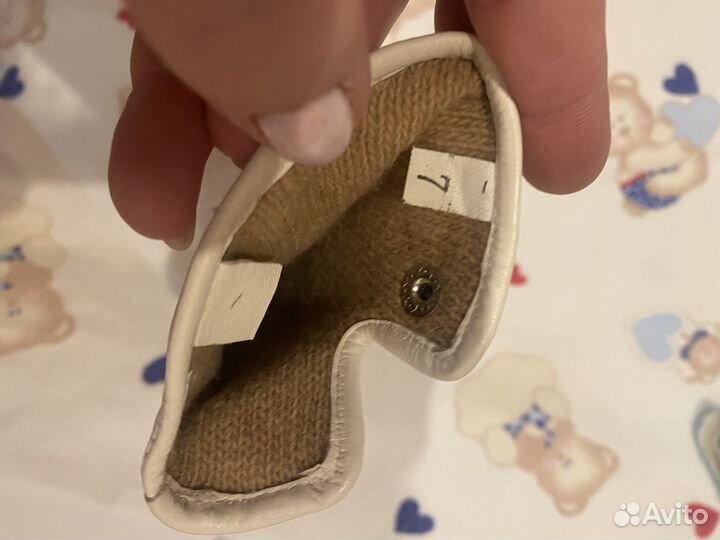 Перчатки кожанные