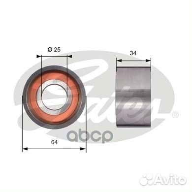 T41234 Ролик ремня грм citroen jumper/fiat duca
