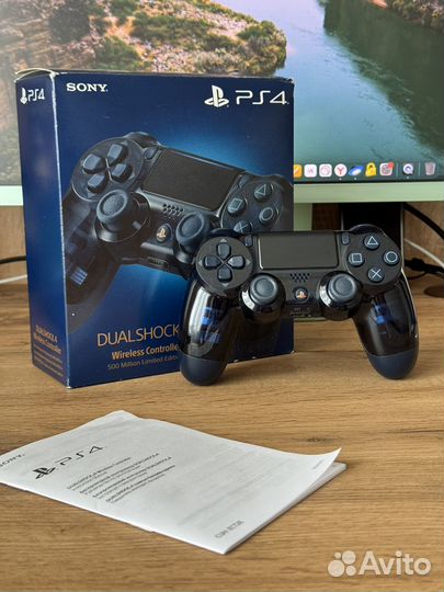 Лимитированный dualshock 4 500 Million Edition