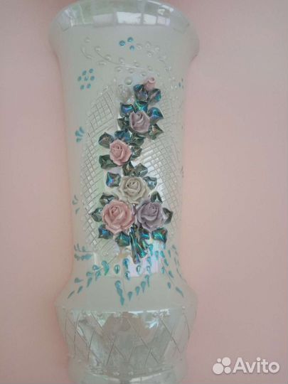 Ваза настенная. Кисловодский фарфор