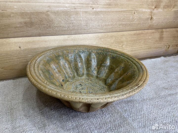 Глиняная Тарелка Для Выпечки 18 Век -19 Век