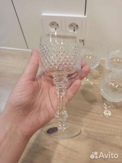 Хрустальные бокалы гдр