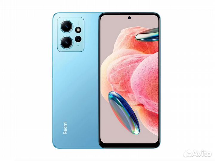 Xiaomi Redmi Note 12 8/128 Гб, синий лёд, новый
