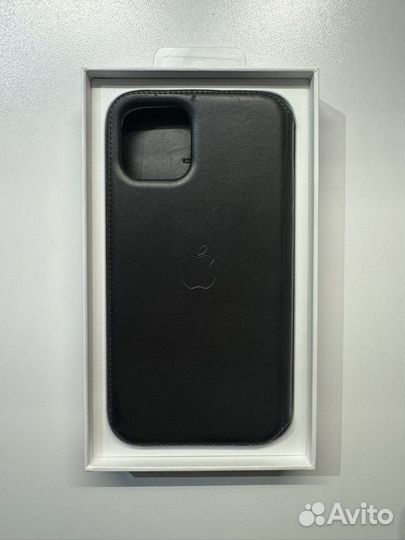 Чехол Apple iPhone 11 Pro Leather Folio Black