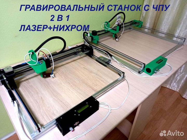 Чпу выжигатель нихром лазер принтер пиро