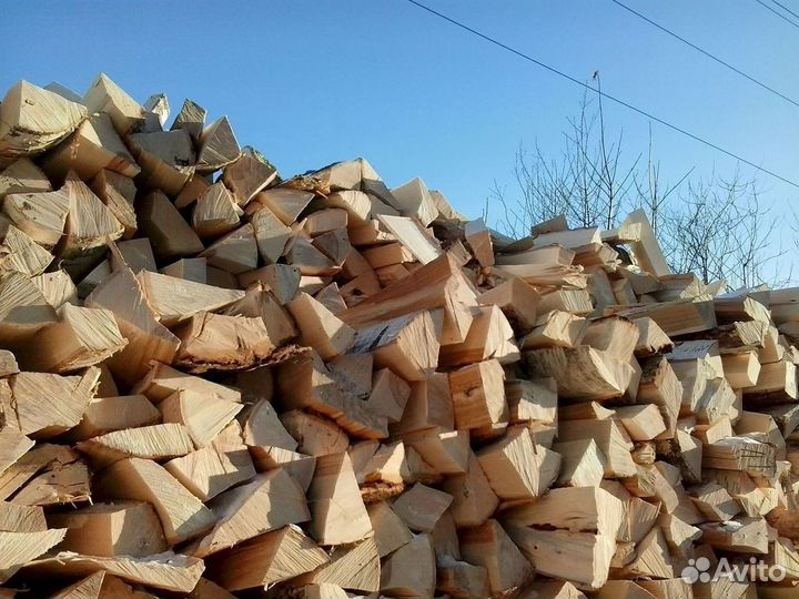Дрова микс колотые насыпь самовывоз