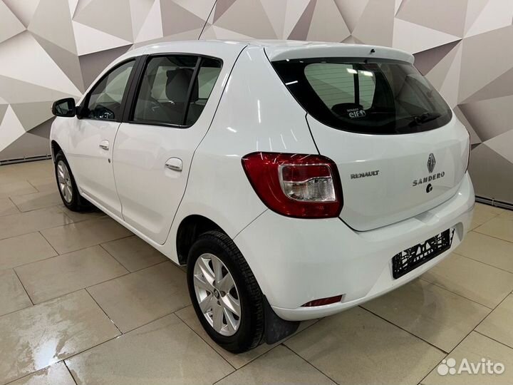 Renault Sandero 1.6 МТ, 2018, 78 638 км