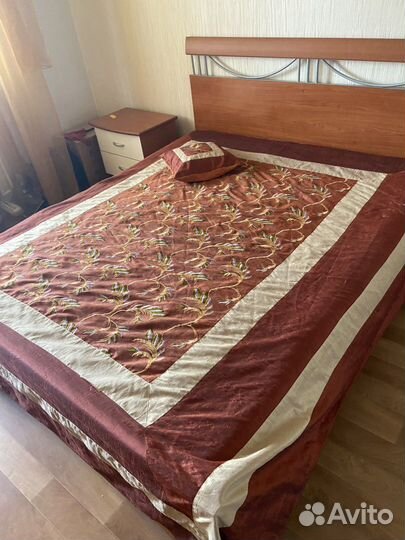 Покрывало плед шелк 100 Вышивка